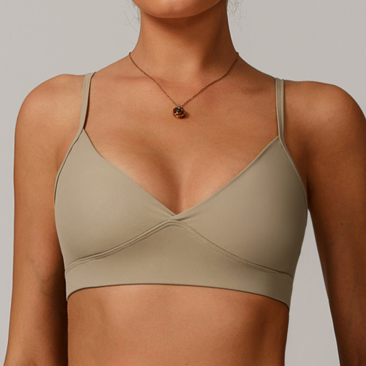 Freemyself recycled Strappy Sports Bra - Women's Quick-Dry Workout Top | Gym to Street Running & Yoga