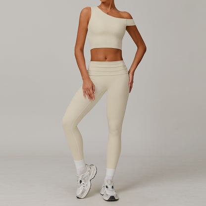 Freemyself recycled Yoga Set - Women's Quick-Breathe Tank & Full-Length Pants | Gym to Street Running