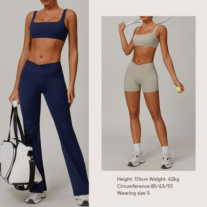 Backless Sports Bra - Bare-Skin Feel Quick-Dry Running Sports Bra Casual Fitness Yoga Wear