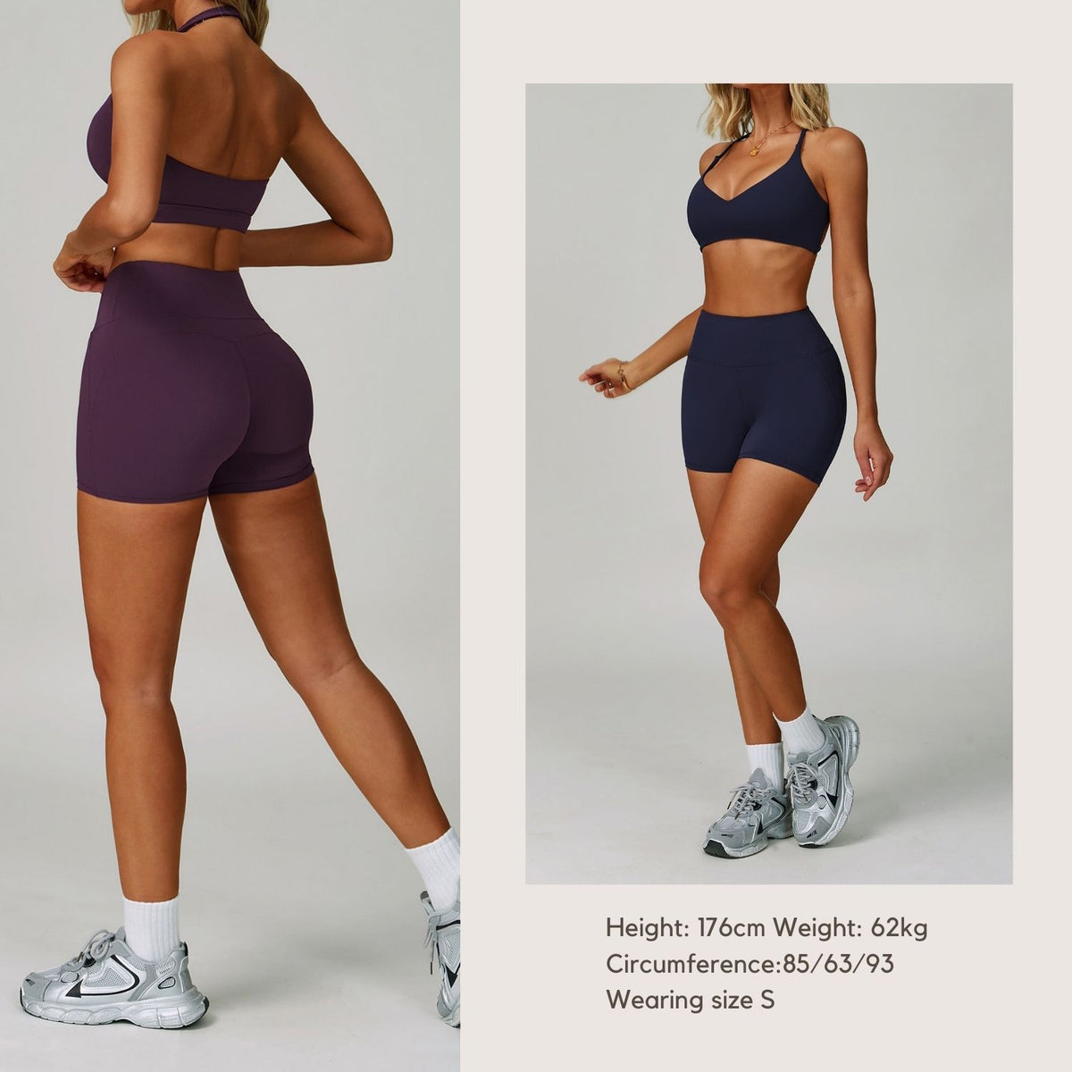 Freemyself Cloud-Feel High-Waisted Yoga Shorts Quick-Dry Butt-Lifting Tummy-Control Shorts Outdoor Running Fitness Shorts