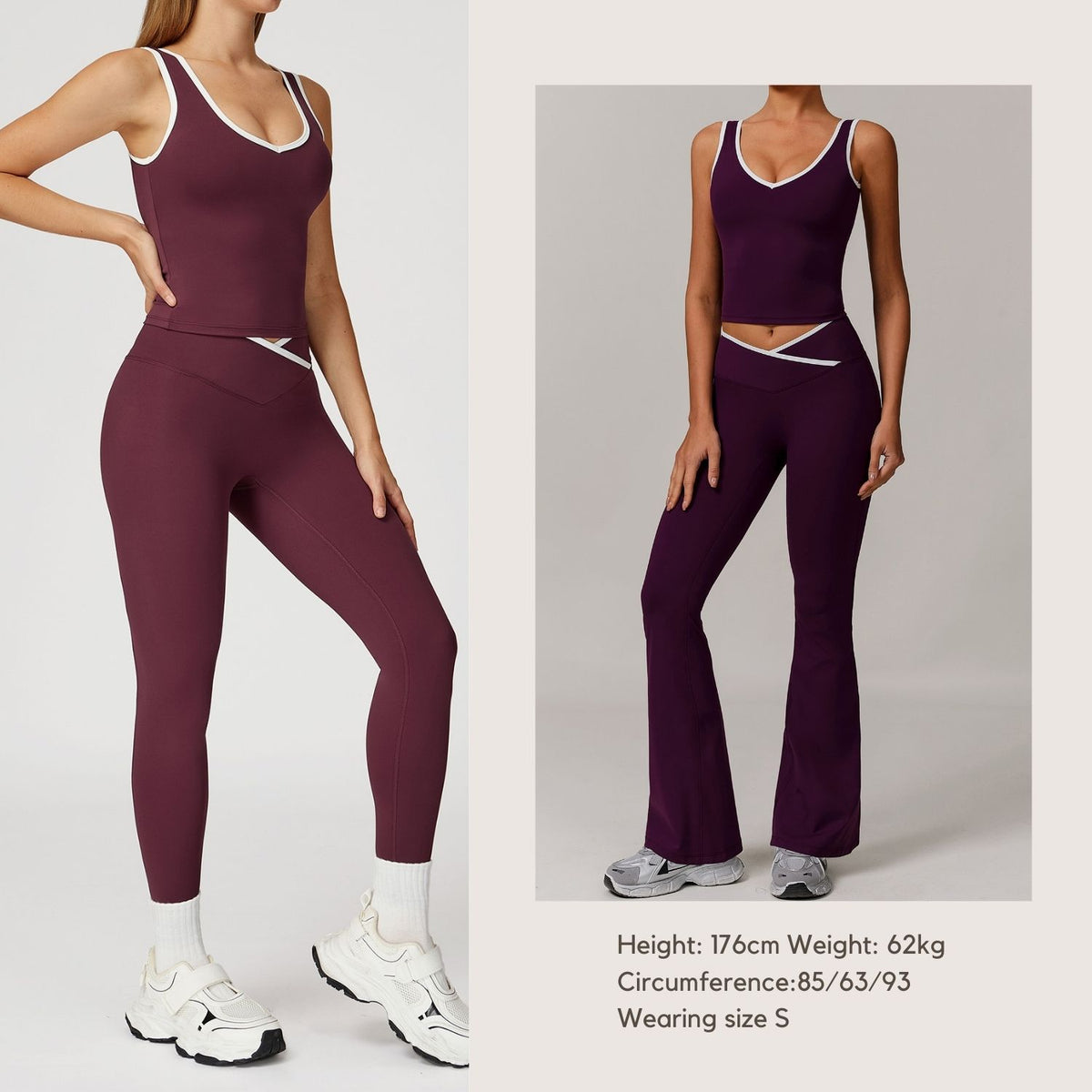 Freemyself Form-Fitting Nude-Feel Contrast-Color Sports Tank Top for Women Backless Yoga Tank Top Fitness Wear Outer Layer Sports Top