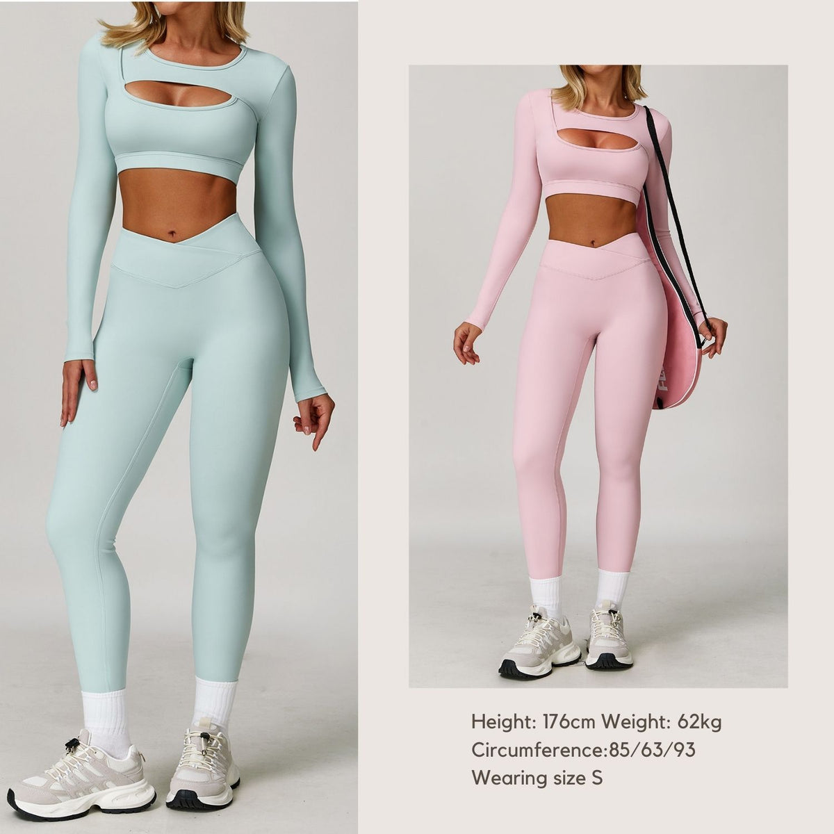 Bare-Skin Feel Tight-Fitting Yoga Long-Sleeve Shock-Absorbing Sports Mesh T-Shirt for Running, Fitness, and Yoga