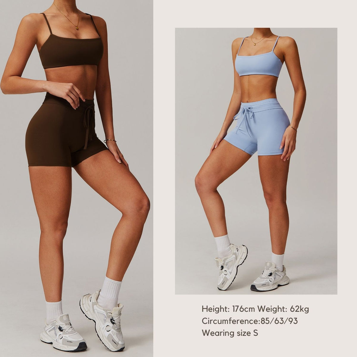 Freemyself Cloud-Feel Butt-Lifting Yoga Shorts High-Waisted Tummy-Control Fitness Pants Women's Breathable Tight-Fitting Athletic Shorts
