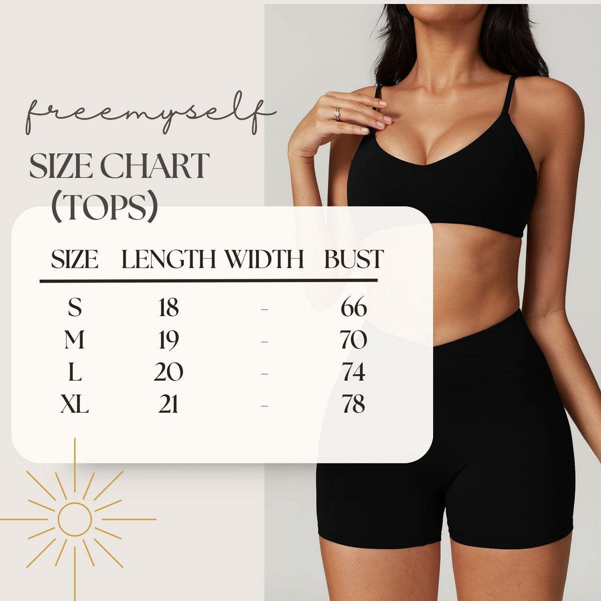 Freemyself recycled Yoga Set - Women's Quick-Dry Strappy Bra & Workout Shorts | Running, Gym Wear