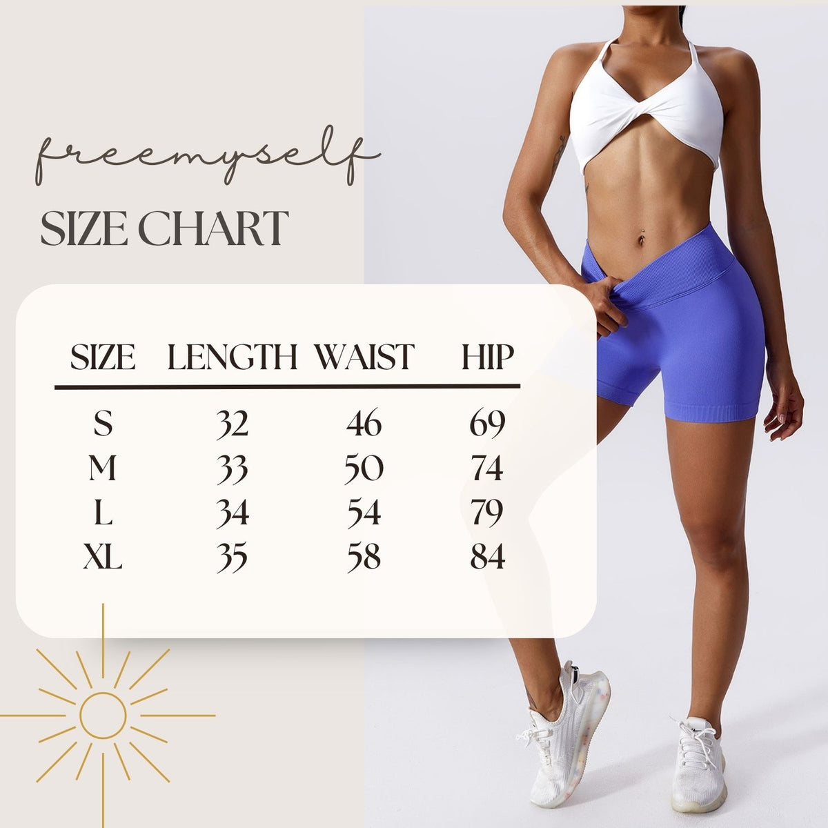 Freemyself Peach Butt-Lifting European-Style Yoga Shorts High-Waisted Stretch Running Fitness Shorts Seamless Tight-Fitting Athletic Shorts