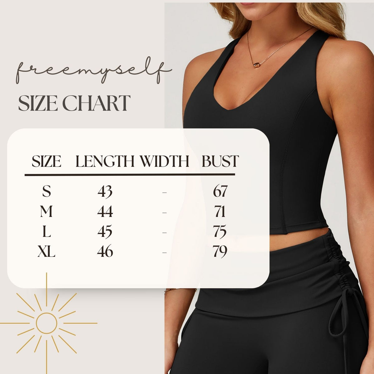 Freemyself Bare-Skin Yoga Tank Top T-Back Design Quick-Dry Fitness Top Outdoor Running Sports Bra