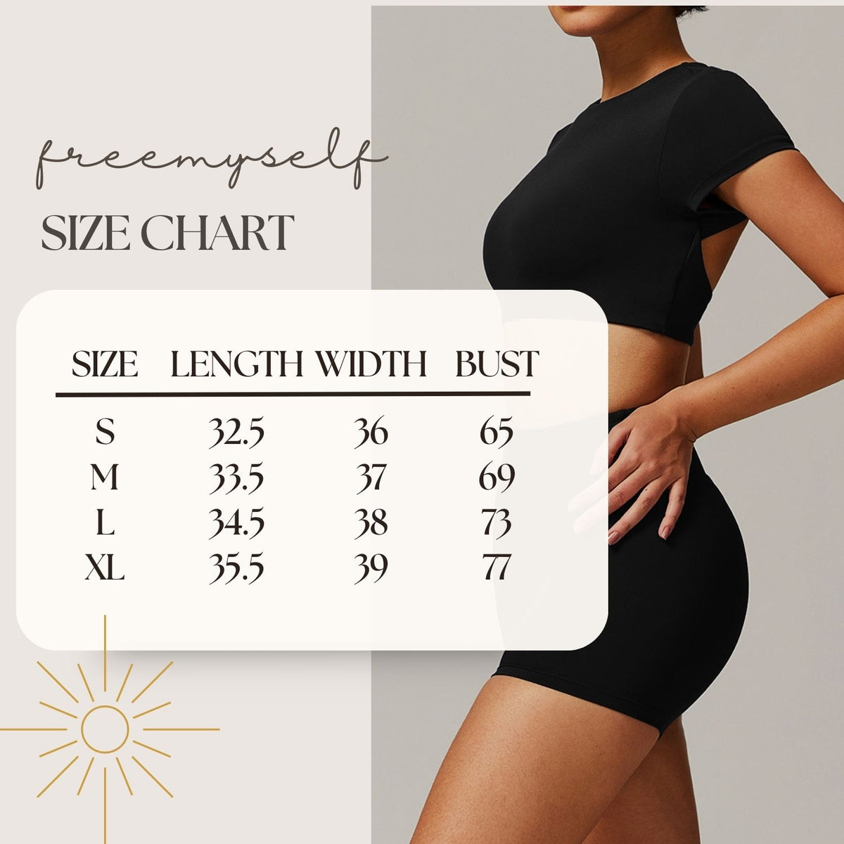 Freemyself Quick-Dry Crew Neck Yoga Short Sleeve Open-Back Tight-Fitting Top for Running, Sports, and Fitness