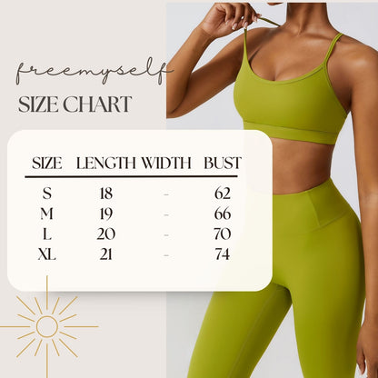 Freemyself Strapless Backless Fitness Yoga Top Outerwear Running Yoga Bra Bare-Skin Feel Quick-Dry Sports Bra