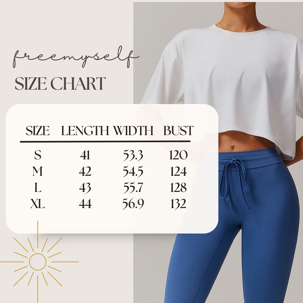Freemyself Brushed-Back Short-Sleeve Sports Top Comfortable Crew Neck Cropped T-Shirt Fitness Running Yoga Wear