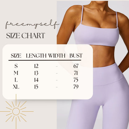 Underwear Strapless Yoga Bra with Beautiful Back Design Nude-Feel Quick-Dry Sports Bra Tight-Fitting Fitness Top