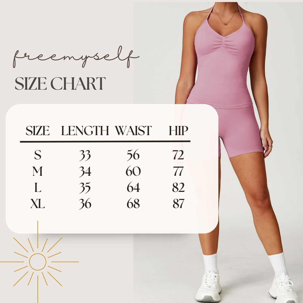 Freemyself Seamless High-Waisted Yoga Shorts Summer Women's Tight-Fitting Butt-Lifting Sports Running Quick-Dry Fitness Pants