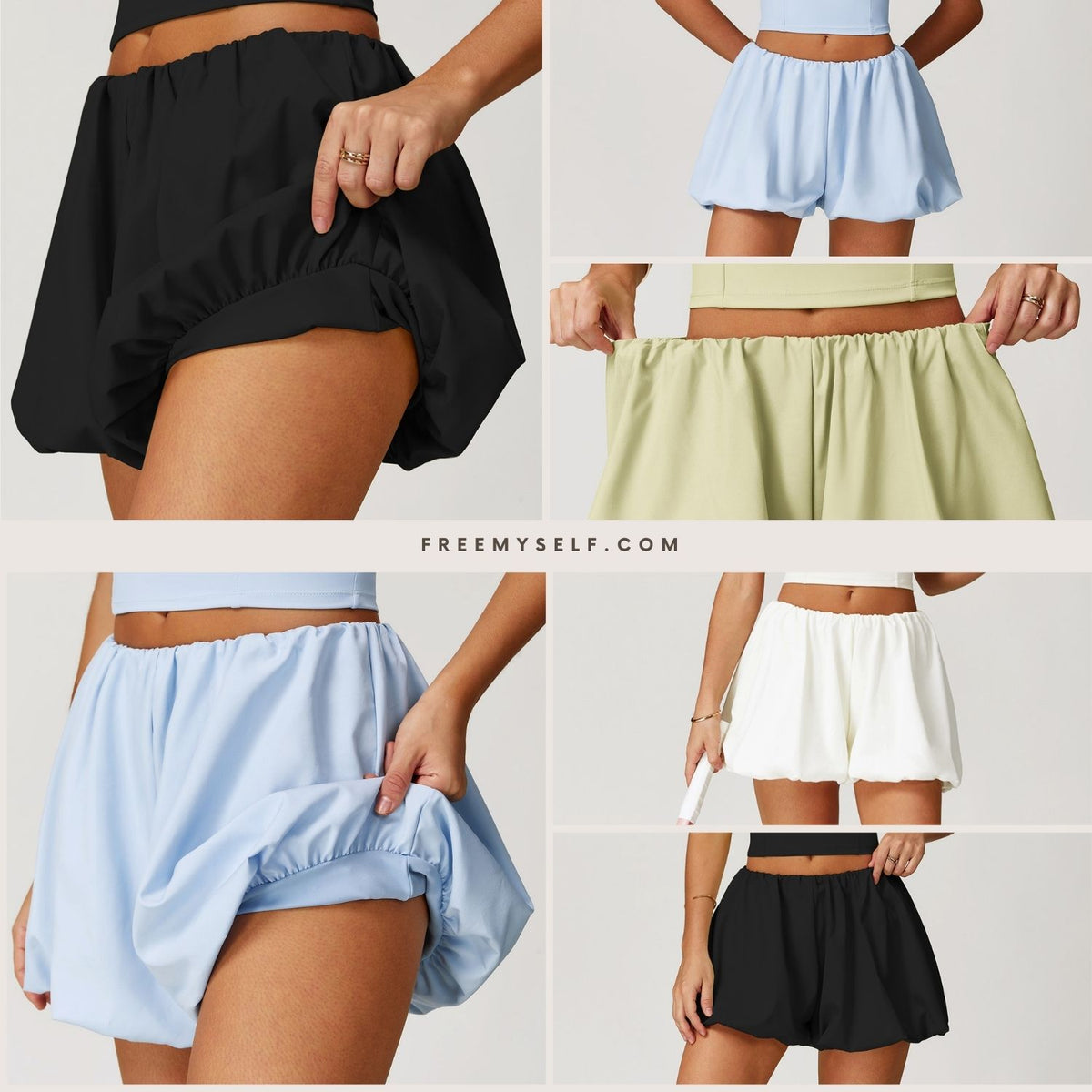 Freemyself Bare-Skin Yoga Shorts UV Protection, Quick-Dry, Breathable, Anti-Exposure Sports Running Fitness Pants