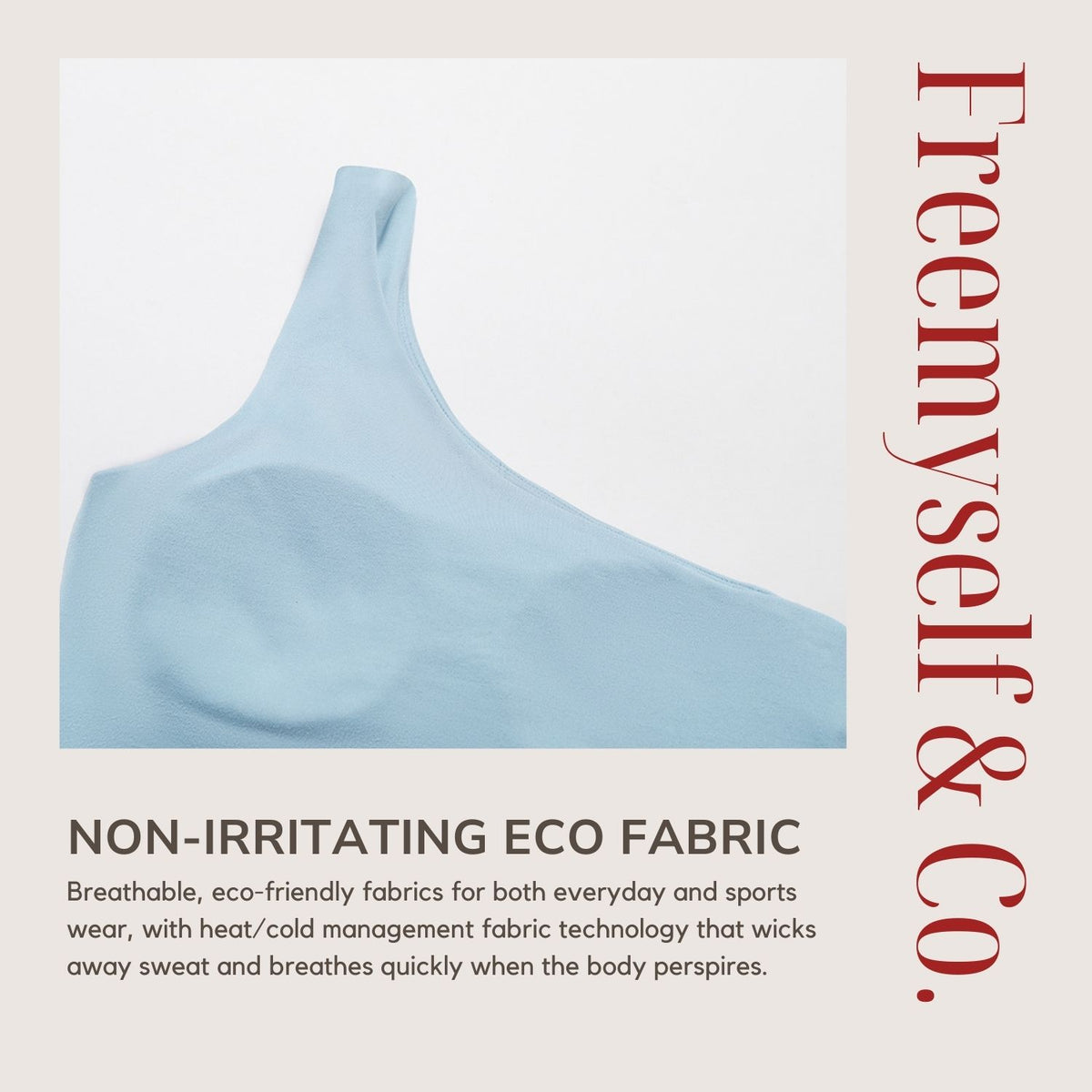Freemyself Brushed Fleece Asymmetric One-Shoulder Twist Yoga Tank Top Sports Waist-Defining Shaping Casual Running Fitness Tank