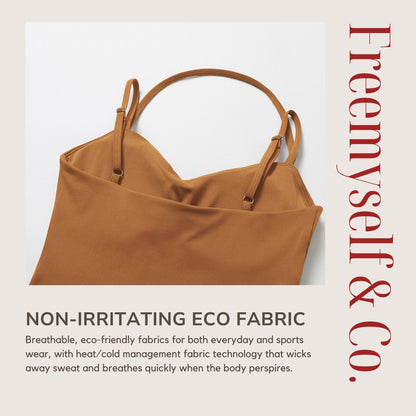 Freemyself Strapless Dress for Women with Pockets, Anti-Exposure A-Line Short Skirt for Running, Sports, and Tennis