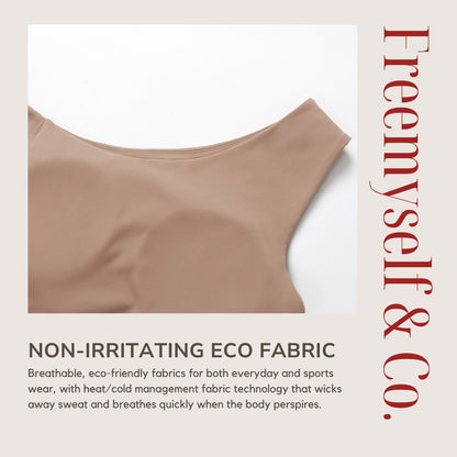 Freemyself recycled Asymmetric Yoga Tank - Women's Single-Shoulder Workout Top | Street-Ready Running & Gym
